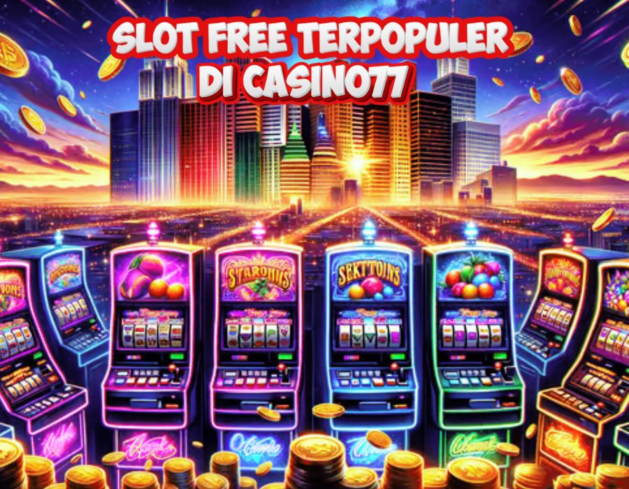 Casino77: Temukan Ribuan Slot Free Terpopuler di Satu Tempat!